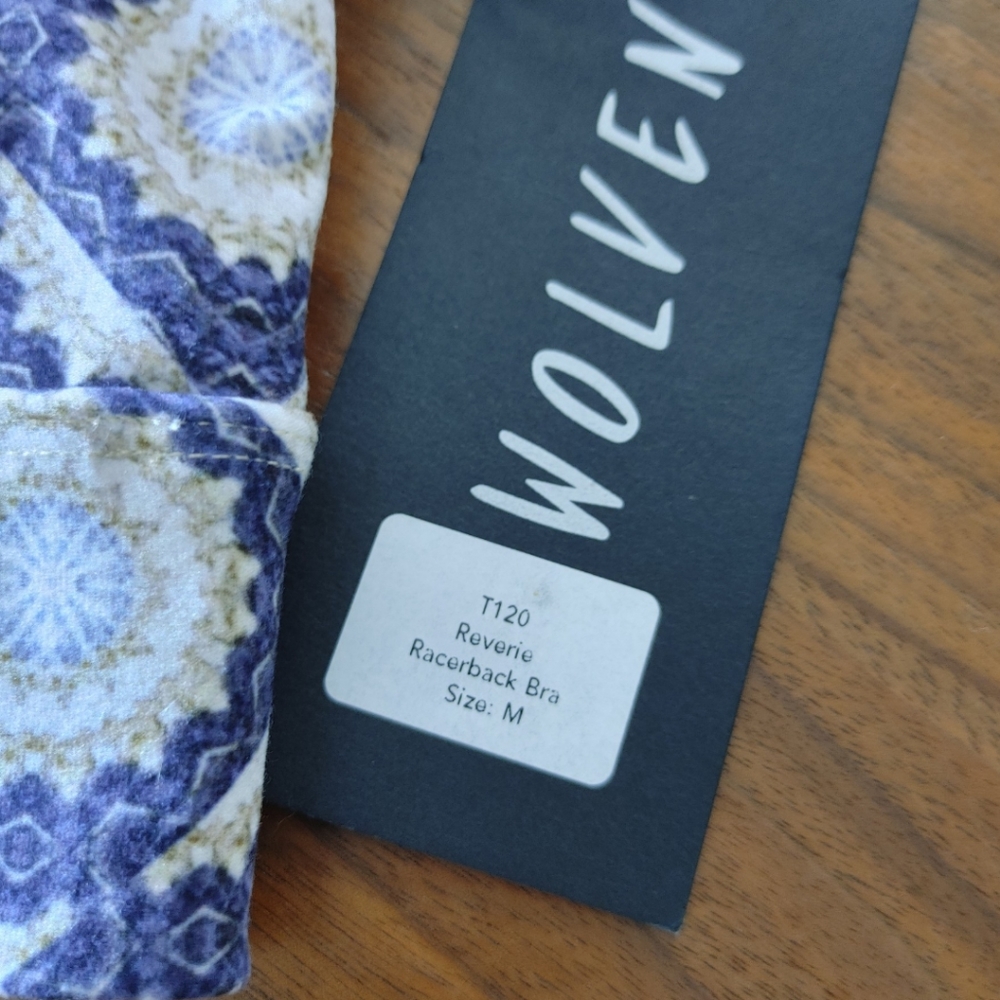 Wolven Reverie Racerback bra - Picture 7 of 8